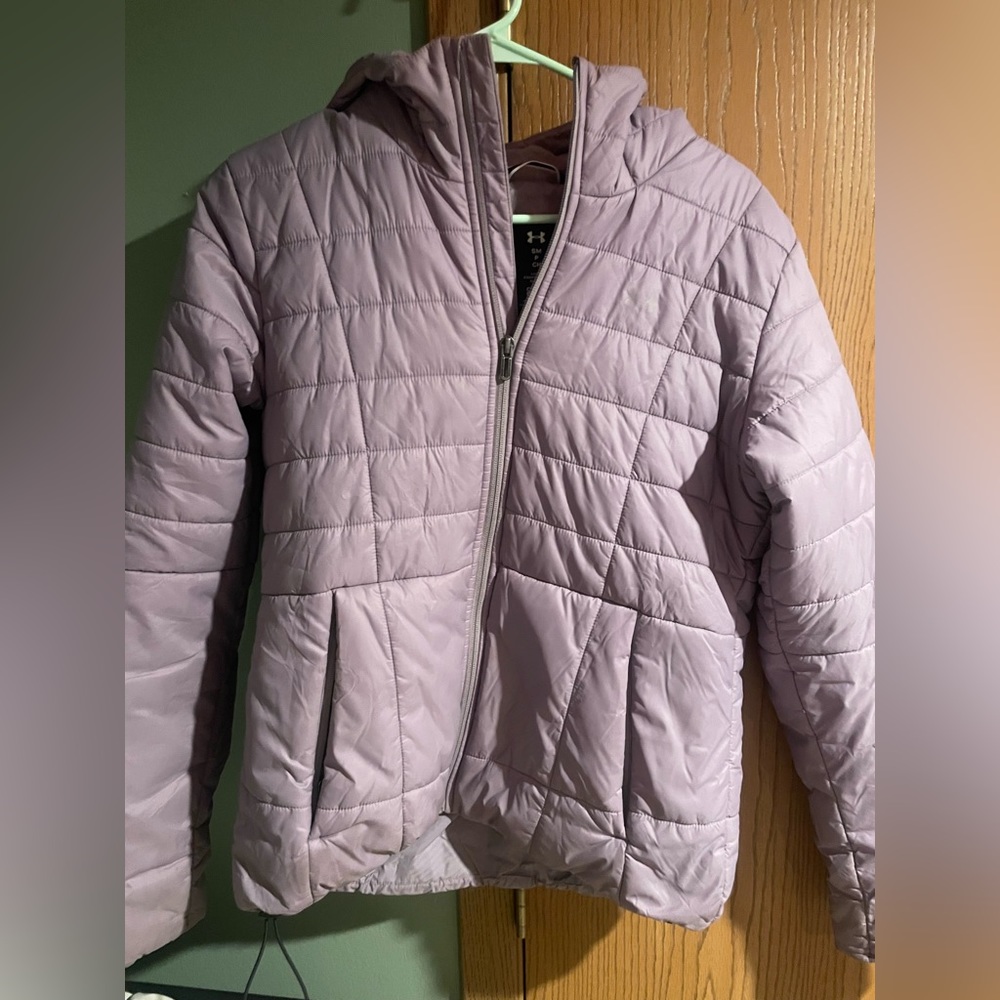 Under armor purple jacket